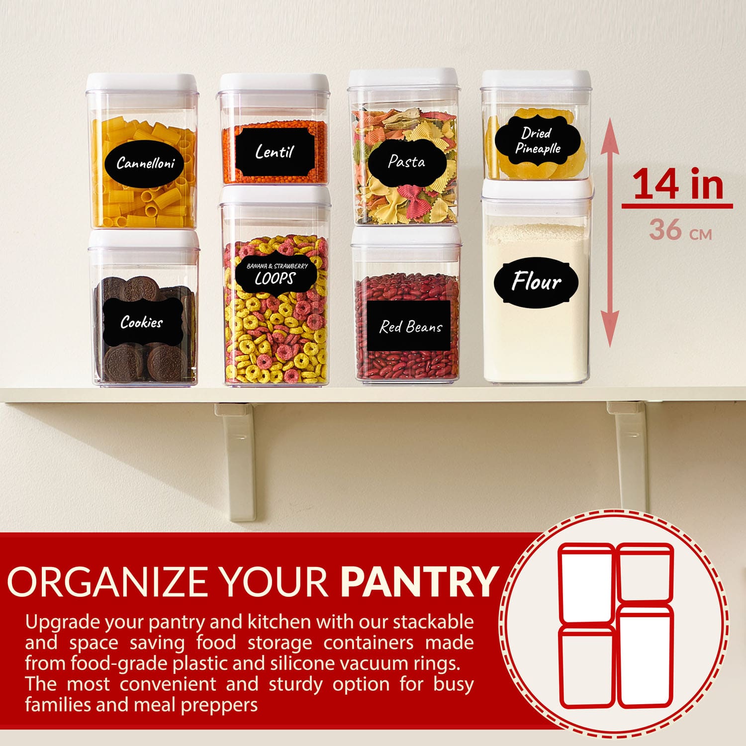 Show potential customers how your products can solve their storage problems